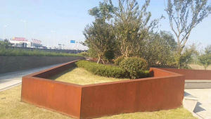 临湘耐候钢挡土墙